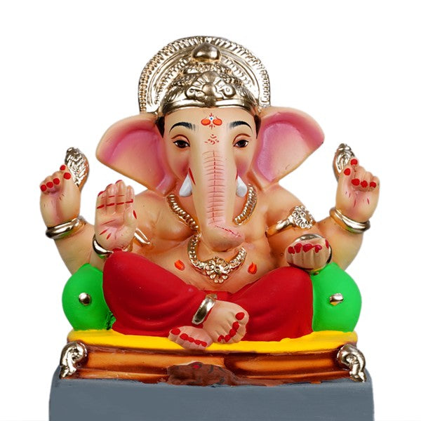 EcoFriendly Clay Ganesh Idols 10 Inches (EF13)