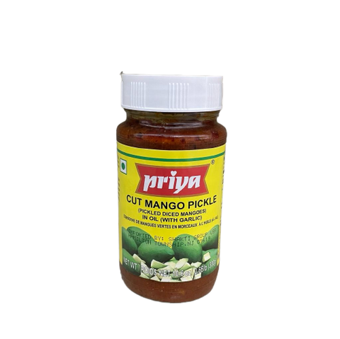 Priya Cut Mango Pickle With Garlic