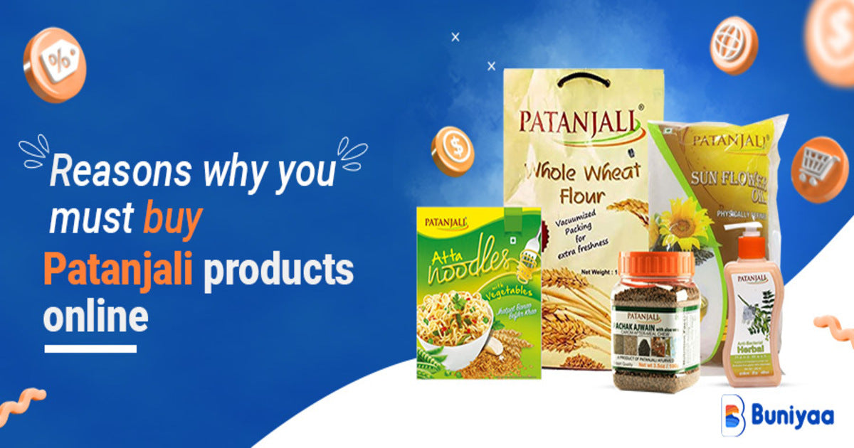 Reasons Why You Must Buy Patanjali Products Online