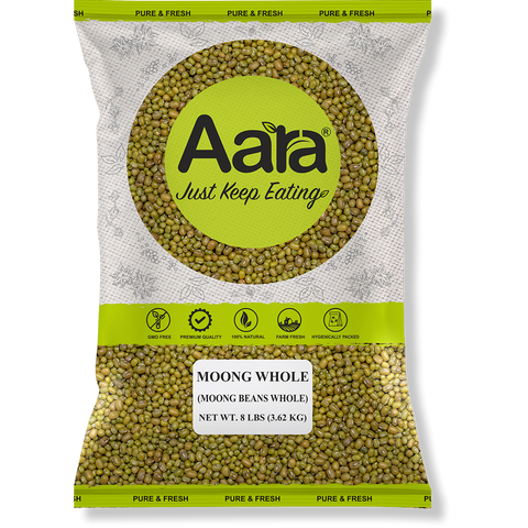 Aara Moong Whole Green Gram Premium Indian Lentils