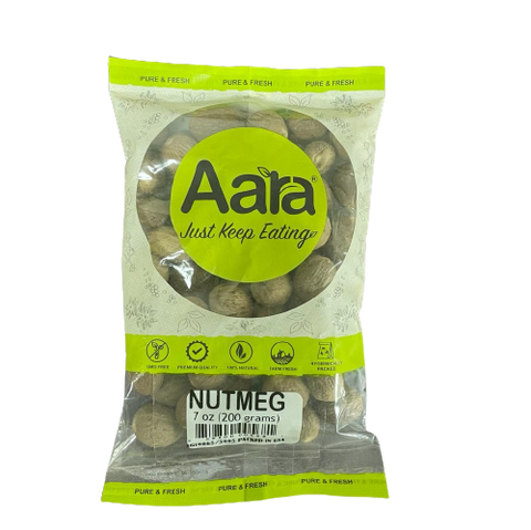 Aara Whole Nutmeg Premium Indian Spice for Cooking and Baking