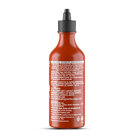 Ching's Secret Sriracha Sauce, 550g (19.4 oz)