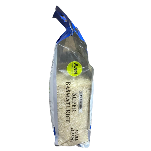 Super Aaa Rice Aara Premium Super Basmati Rice 10 LB – Extra-Long Grain Aromatic Indi ...