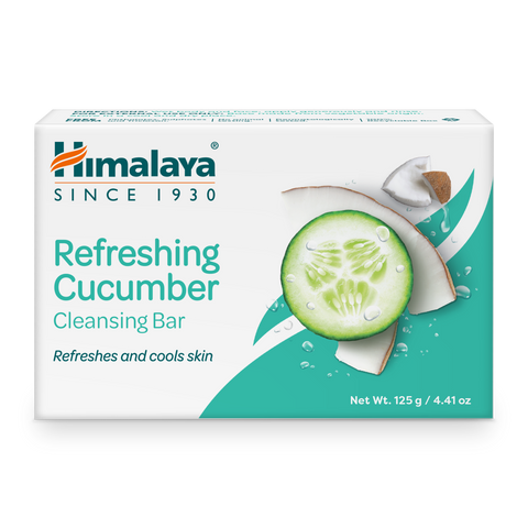 Himalaya Cucumber Refreshing Cleansing Bar 125gm