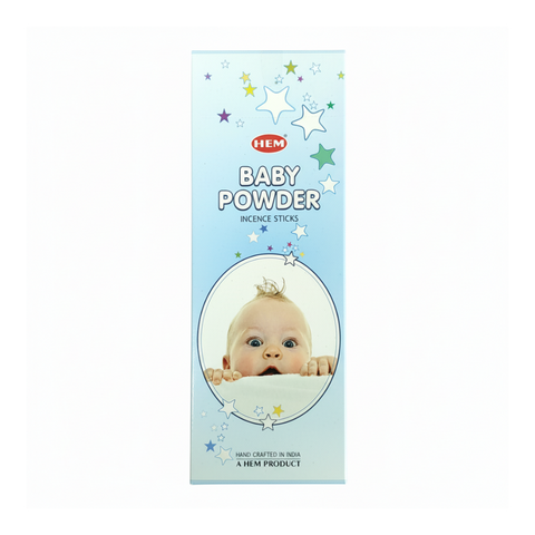 HEM Baby Powder Incense Sticks – 120 Count Bulk Aromatic Sticks
