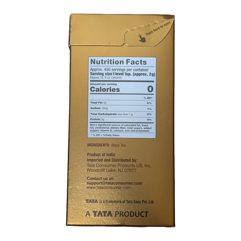 Tata Gold Tea | Premium Assam & Darjeeling Blend | Strong & Refreshing Flavor