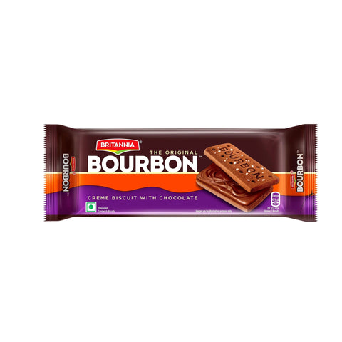 Britannia Bourbon – 13.7oz | Classic Chocolate Cream Biscuits