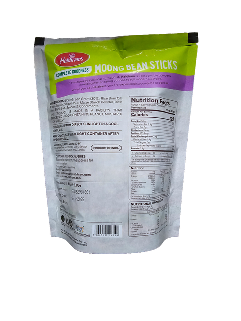 Haldiram's Moong Bean Sticks 80g