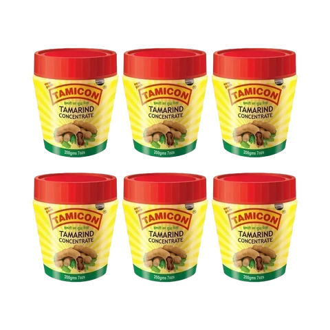 Tamicon Tamarind Concentrate Paste 200gm x 6 Pack