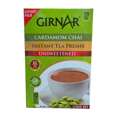 Girnar Unsweet Cardamom Tea Premix (10 Sachets)