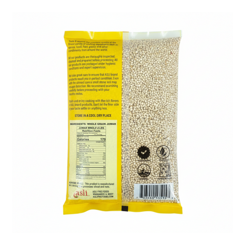 Asli Juwar (Sorghum) Whole – 2LB | Natural Whole Grain | Gluten-Free Millet | High Fiber | Ideal for Cooking & Flour Making