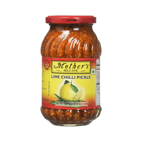 Mother's Recipe Lime & Chili Pickle - 500gm