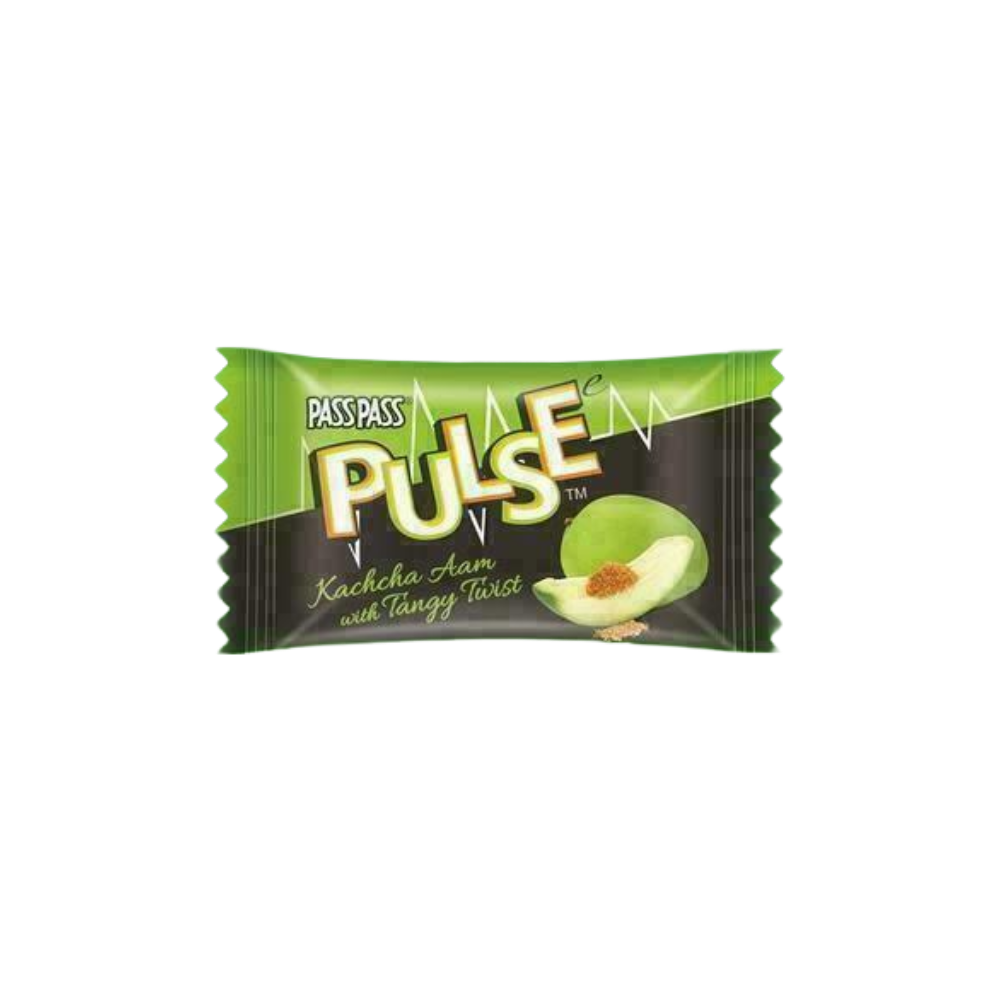 Pass Pass Pulse Kacha Aam Candy – 120pcs (680g Jar) | Raw Mango Flavor ...