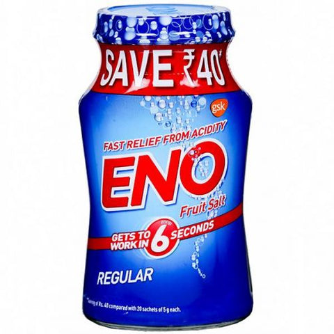 Eno Fruit Salt – Regular, 100g (Effervescent Fruit Salt)