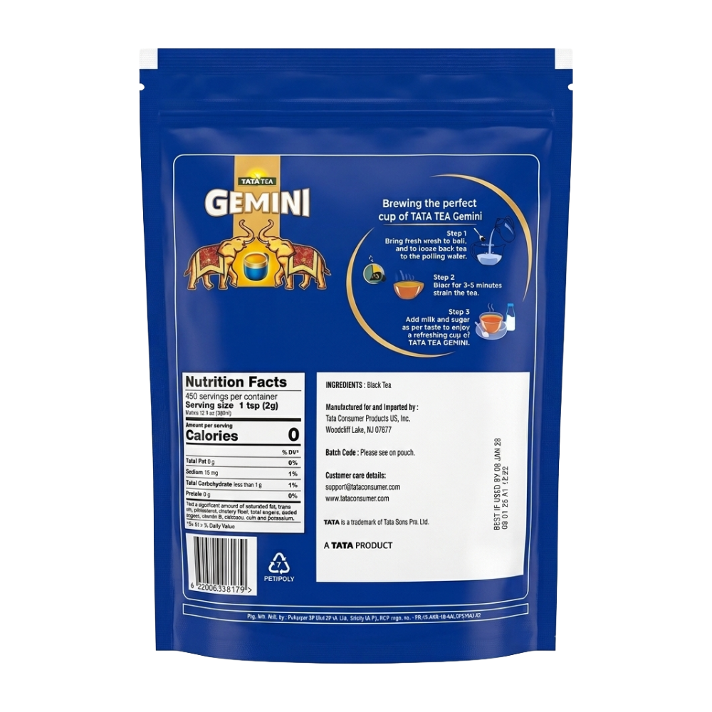 Tata Gemini Dust Tea - 2LB – buniyaa.com