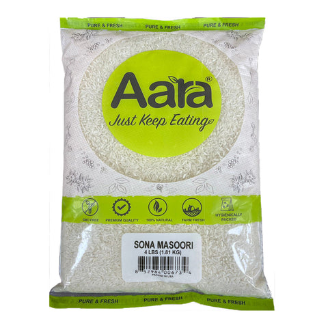 Aara Sona Masoori Rice 4 Lb