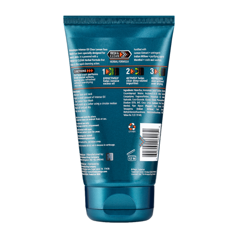 Himalaya Men Intense Oil Clear Lemon Face Wash 100ml