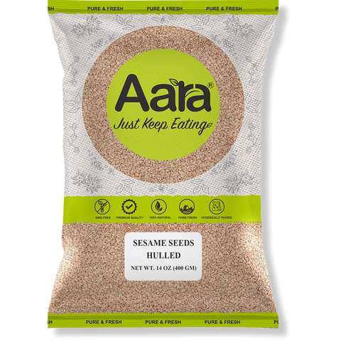 Aara Sesame Seeds Hulled (Washed).