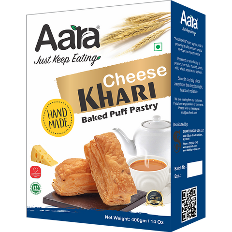 Aara Cheese Khari 400Gms/14Oz