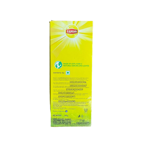 Lipton Darjeeling Long Leaf Tea - 500g | Premium Loose Leaf Black Tea