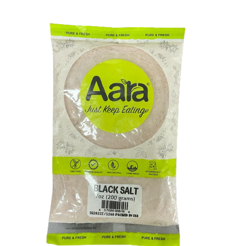 Aara Black Salt Kala Namak Traditional Indian Seasoning