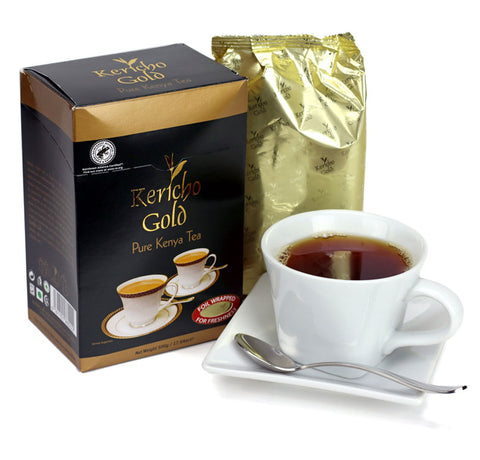 Kericho Gold Pure Kenya Loose Black Tea – 500g Pouch | Premium Loose Leaf Tea