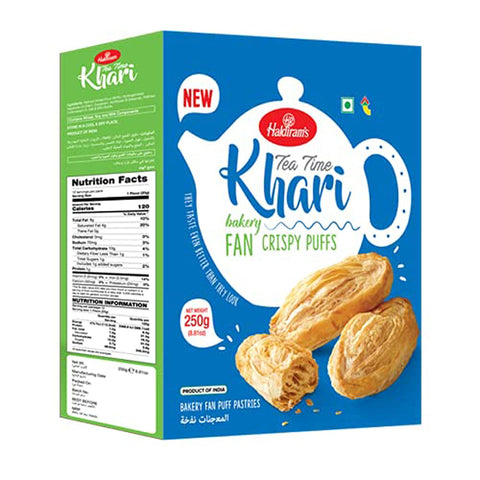 Haldiram Khari Plain Puff - 400gm