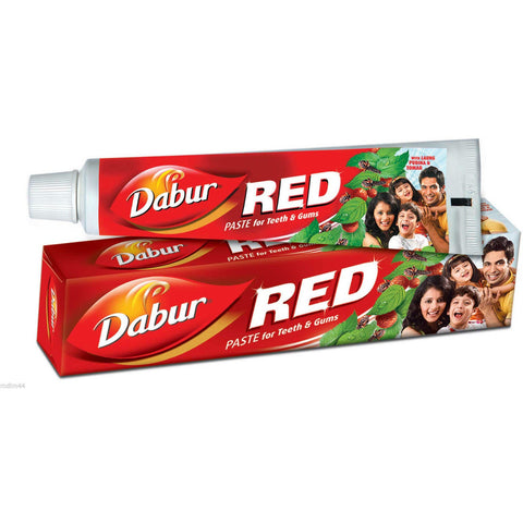 Dabur Red Ayurvedic Toothpaste - 200g (Pack of 3) | Herbal Oral Care with Clove, Mint & Ginger | Cavity & Plaque Protection
