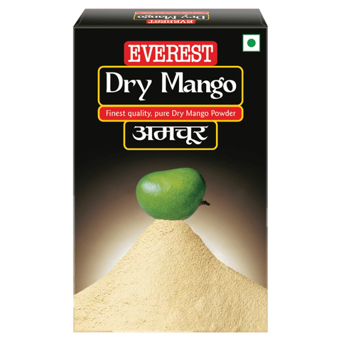 Everest Dry Mango Powder (Amchur), Authentic Indian Spice Blend, 100g Box
