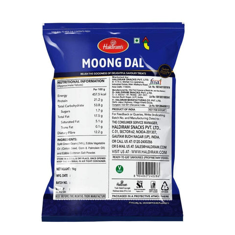 Haldiram Moong Dal - 1 kg