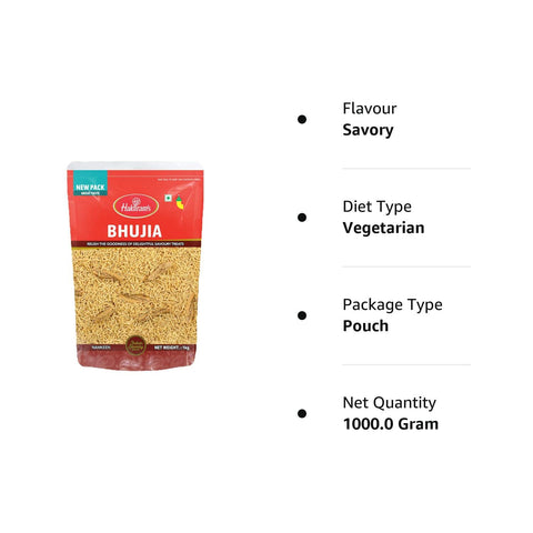 Haldiram Plain Bhujia - 1 kg