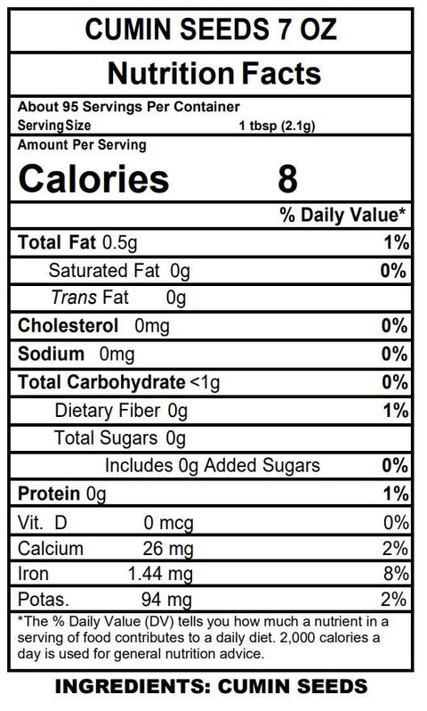 Aara Cumin Seeds (Jeera) Whole | Aromatic Indian Spice