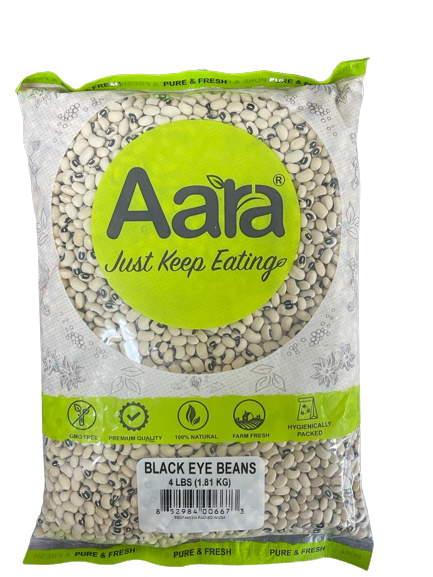 Wholesale Aara Black Eye Beans - 4 lb  - 10 Pack (1 Case)