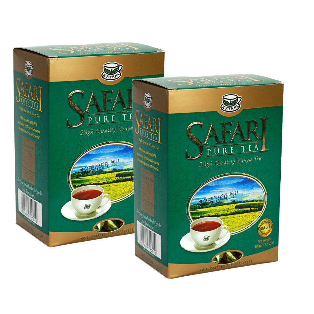 Ketepa Safari Pure Tea – 500g x 2 Pack | Premium Kenyan Black Tea ...