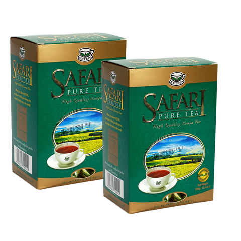 Ketepa Safari Pure Tea – 500g x 2 Pack | Premium Kenyan Black Tea