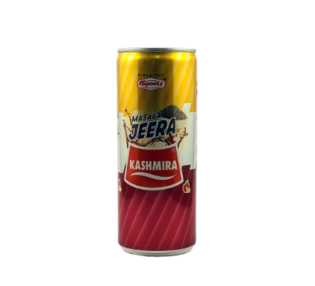 Sosyo Kashmira Jeera Soda (Tin) – 250ml x 6 Pack | Refreshing Indian Spiced Drink
