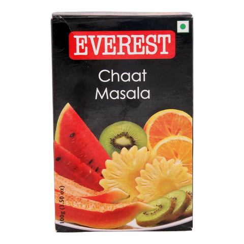 Everest Chat Masala, Authentic Indian Spice Blend, 100g Box