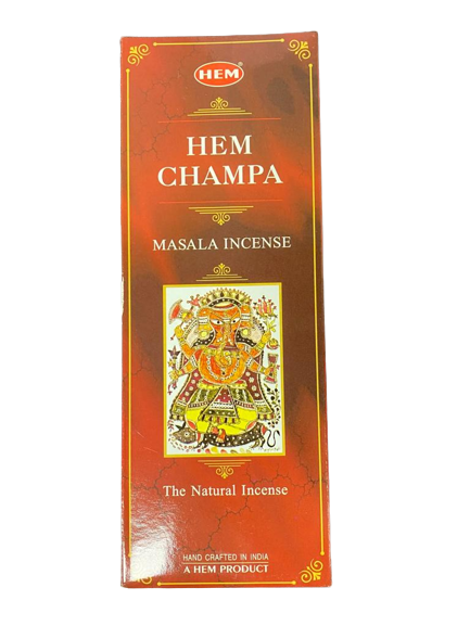 Hem Champa Incense Sticks – 120 Sticks | Natural Floral Fragrance for Meditation & Relaxation