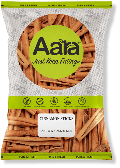 Aara Cinnamon Sticks Round | Whole Aromatic Spice for Cooking & Baking