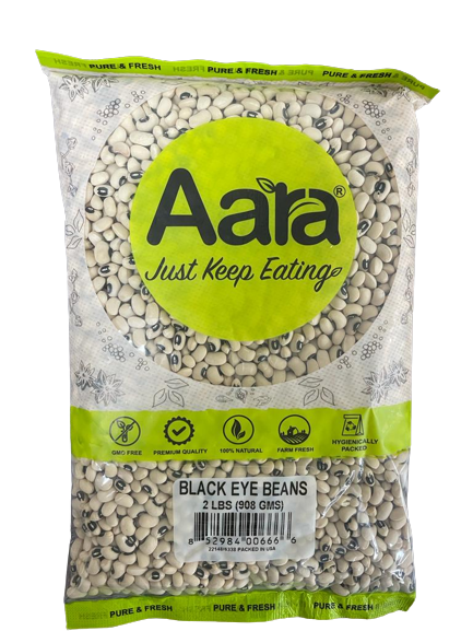 Aara Black Eye Beans Black Eyed Peas Premium Indian Beans