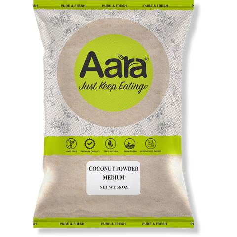 Aara Coconut Powder Medium Premium Indian Cooking and Baking Ingredient