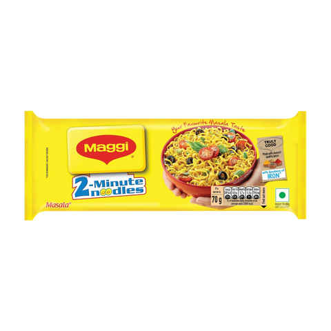 Maggi Masala Instant Noodles – 280g | Authentic Indian Spiced Noodles | Single Pack
