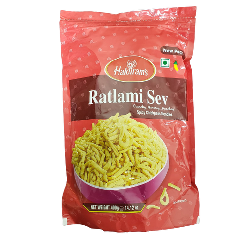 Haldiram Ratlami Sev – 400g | Spicy & Crunchy Indian Snack