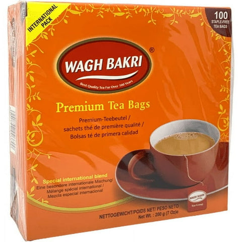 Wagh Bakri Premium Tea Bags – 100 Count | Strong & Aromatic Black Tea