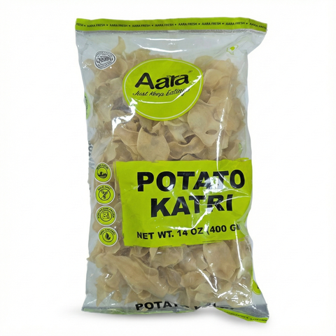 Aara Potato Katari (Chips) Raw Read to Fry - 14oz