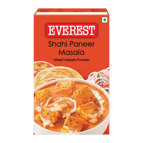 Everest Shahi Paneer Masala, Authentic Indian Spice Blend, 100g Box