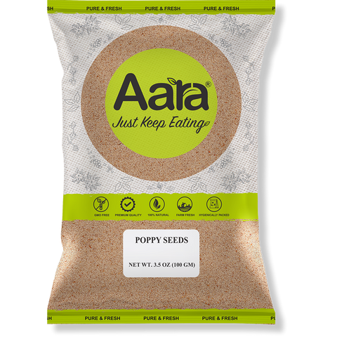 Aara Poppy Seeds Khus Khus Premium Indian Spice and Cooking Ingredient