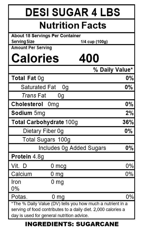 Aara Desi Sugar - 4lb