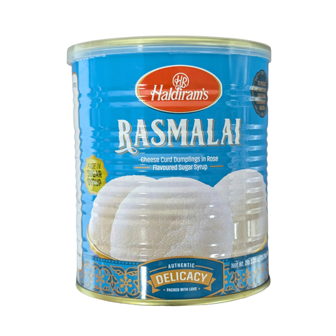 Haldiram Rasmalai - 1 KG - TIN