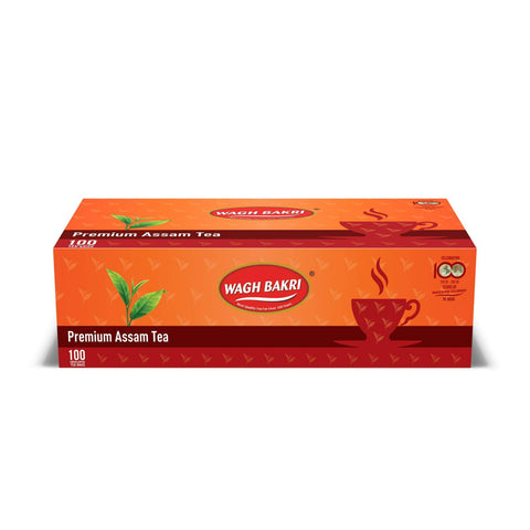 Wagh Bakri Premium Tea Bags – 100 Count | Strong & Aromatic Black Tea